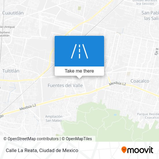 Calle La Reata map