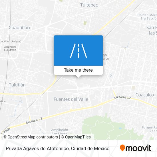 Privada Agaves de Atotonilco map