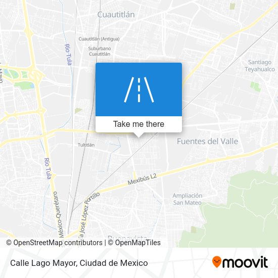 Calle Lago Mayor map