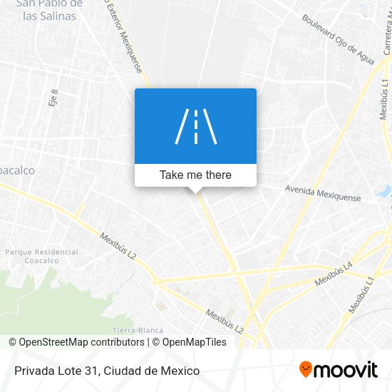 Mapa de Privada Lote 31