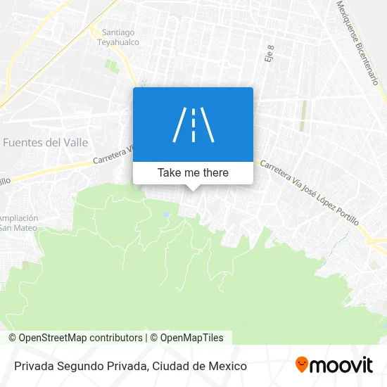 Privada Segundo Privada map