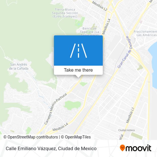Calle Emiliano Vázquez map
