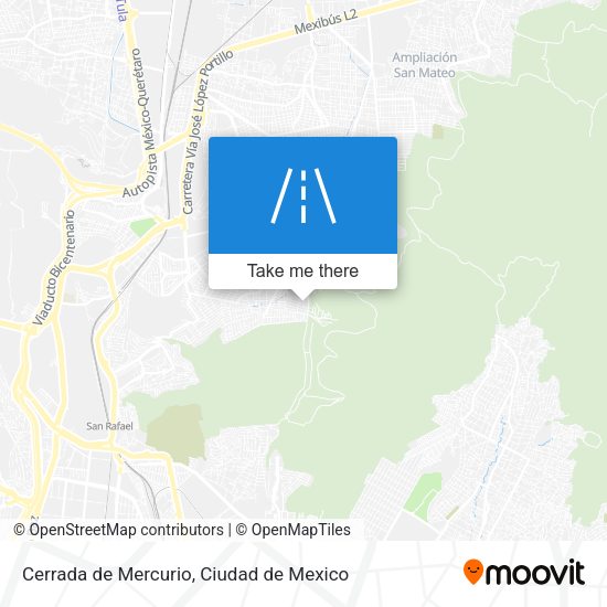 Cerrada de Mercurio map