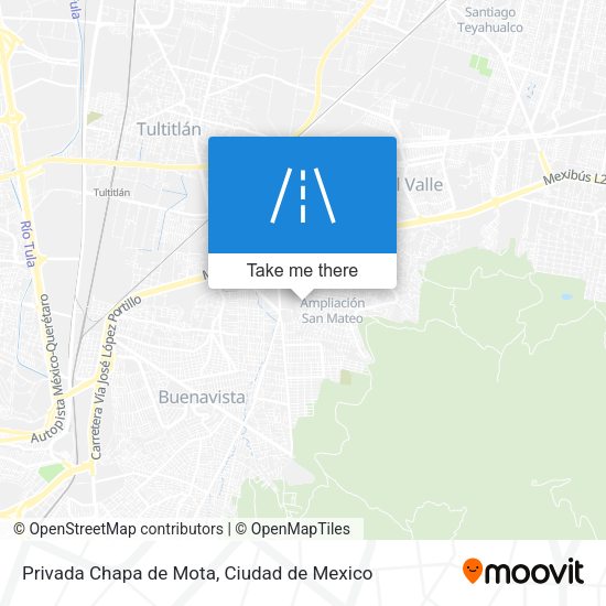 Mapa de Privada Chapa de Mota
