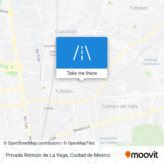 Privada Rómulo de La Vega map