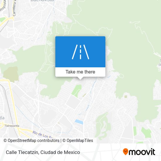 Mapa de Calle Tlecatzín