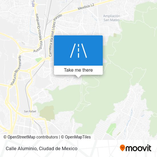Calle Aluminio map