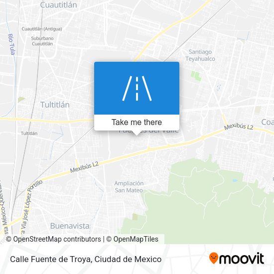 Calle Fuente de Troya map