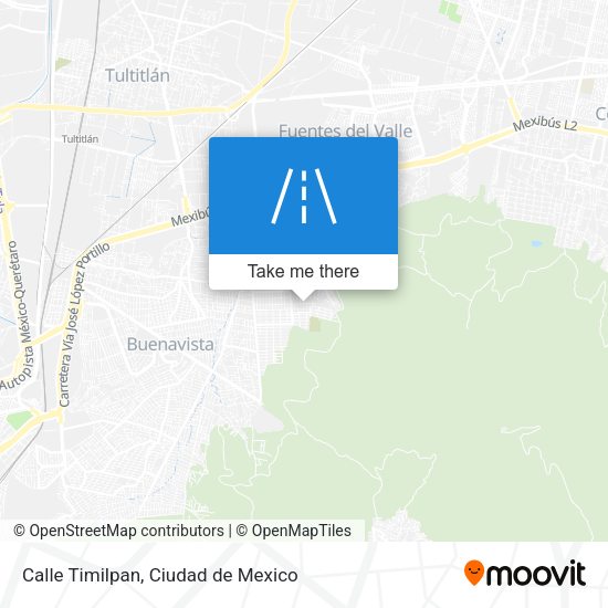 Mapa de Calle Timilpan