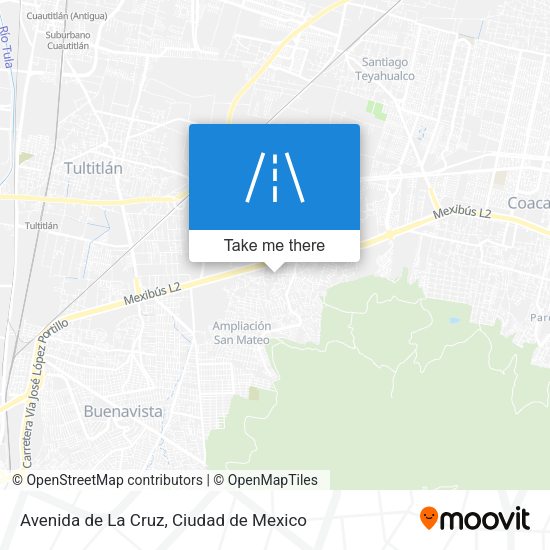 Avenida de La Cruz map