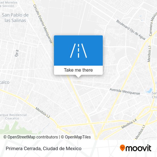 Mapa de Primera Cerrada