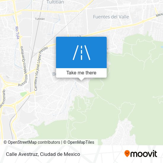 Mapa de Calle Avestruz
