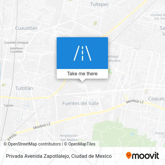 Privada Avenida Zapotlalejo map