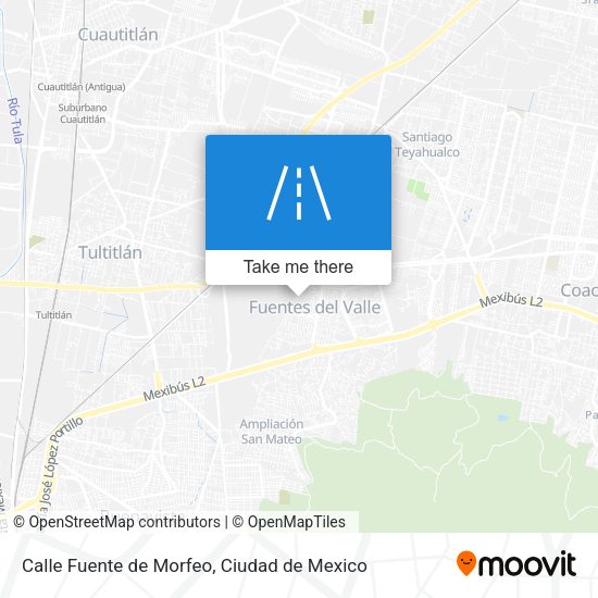 Calle Fuente de Morfeo map