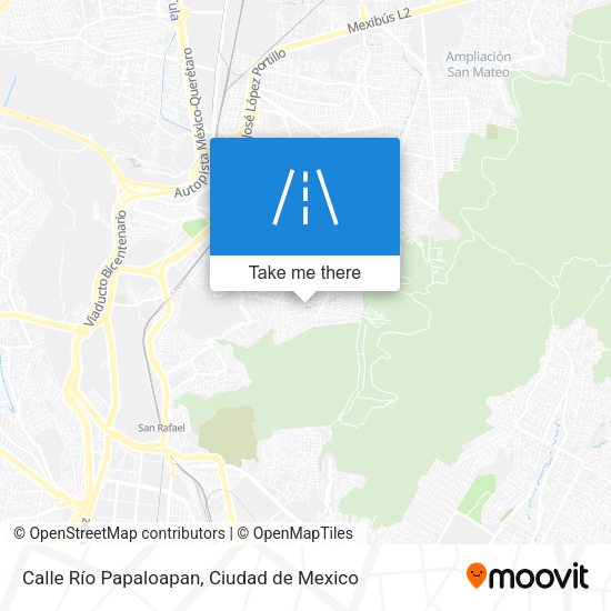 Calle Río Papaloapan map