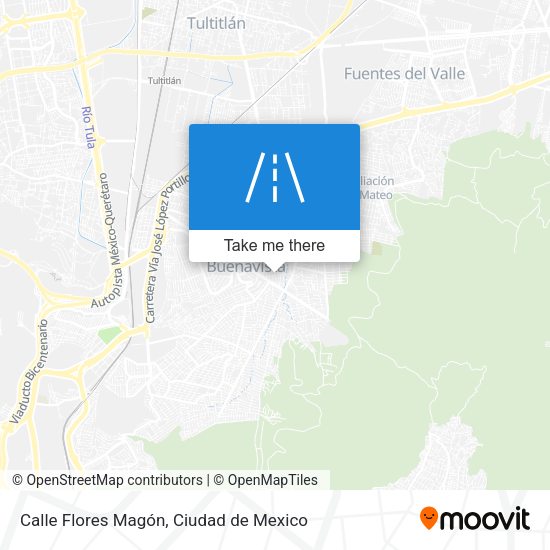 Mapa de Calle Flores Magón
