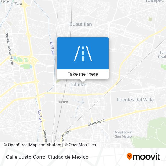 Mapa de Calle Justo Corro