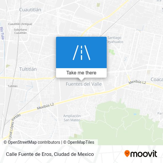 Calle Fuente de Eros map