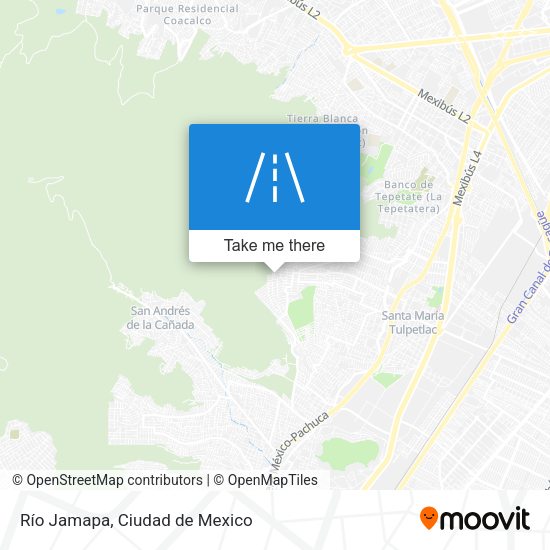 Río Jamapa map
