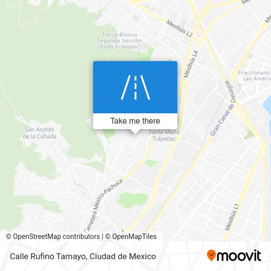 Calle Rufino Tamayo map