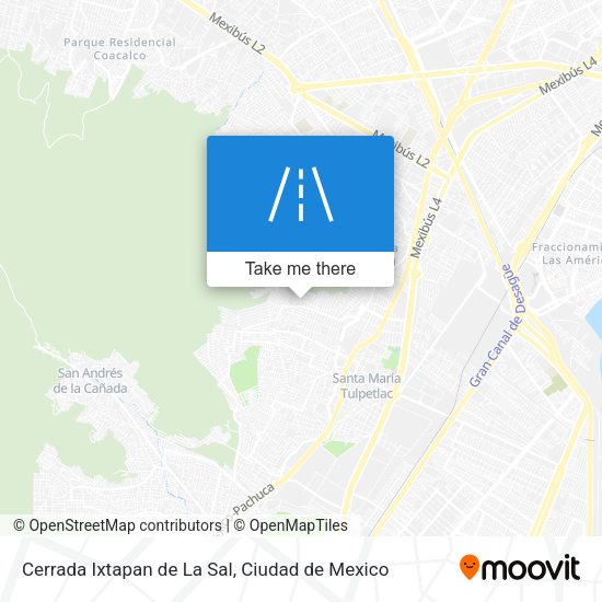 Cerrada Ixtapan de La Sal map
