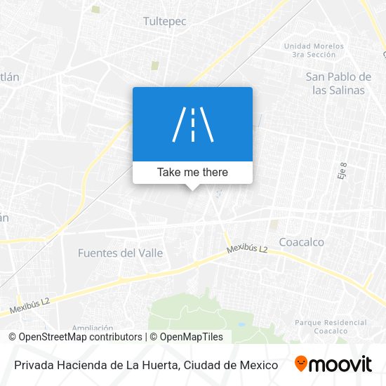 Privada Hacienda de La Huerta map