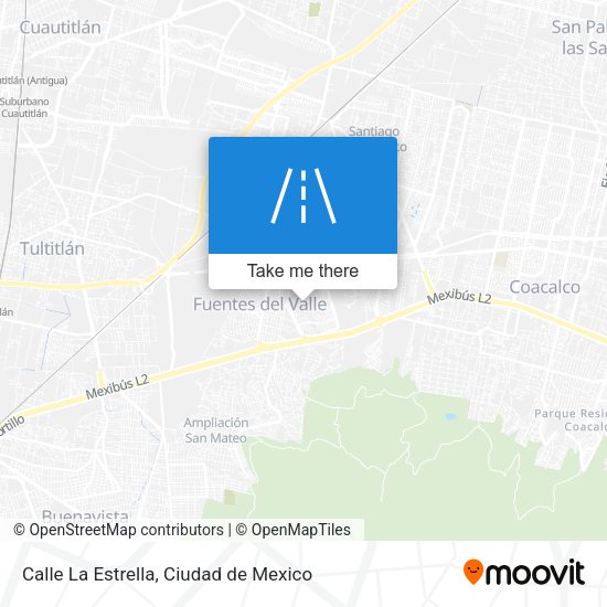 Calle La Estrella map