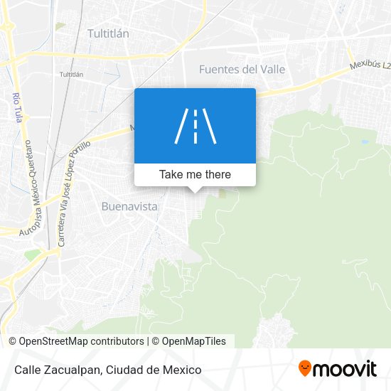 Calle Zacualpan map