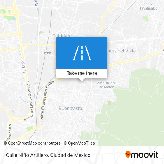 Calle Niño Artillero map