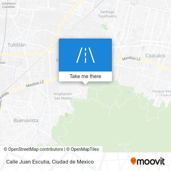 Calle Juan Escutia map