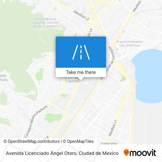 Avenida Licenciado Ángel Otero map