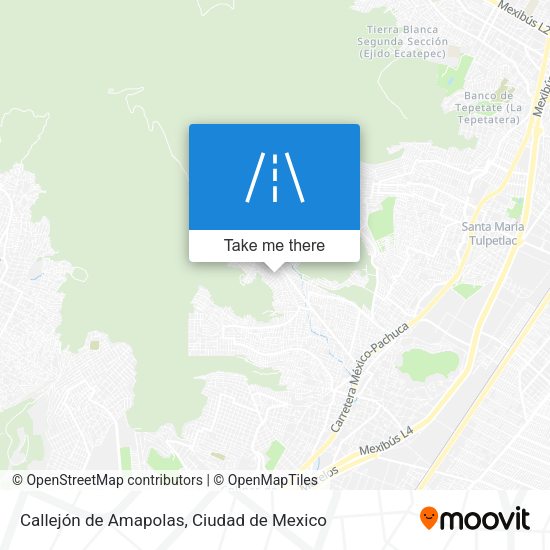Callejón de Amapolas map
