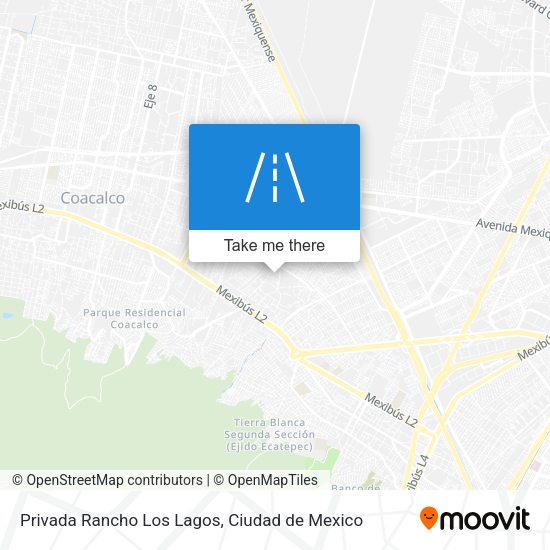 Privada Rancho Los Lagos map
