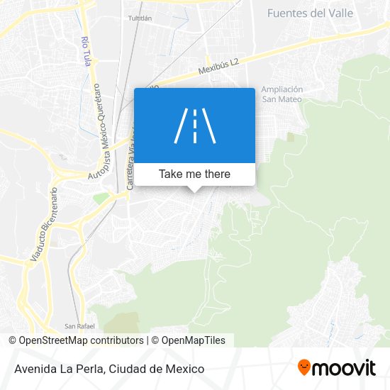 Avenida La Perla map