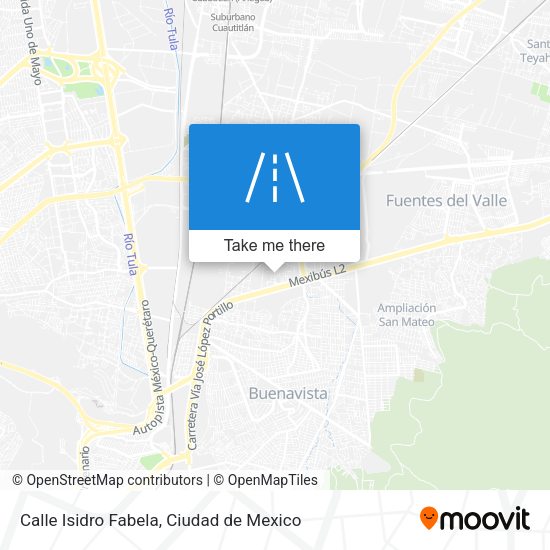 Mapa de Calle Isidro Fabela