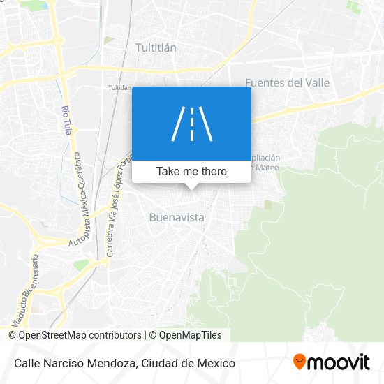 Calle Narciso Mendoza map