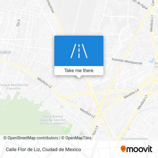 Calle Flor de Liz map