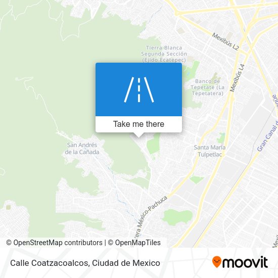 Calle Coatzacoalcos map