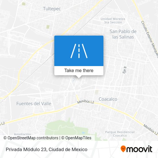 Mapa de Privada Módulo 23