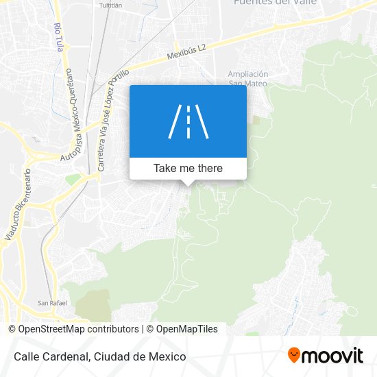 Mapa de Calle Cardenal