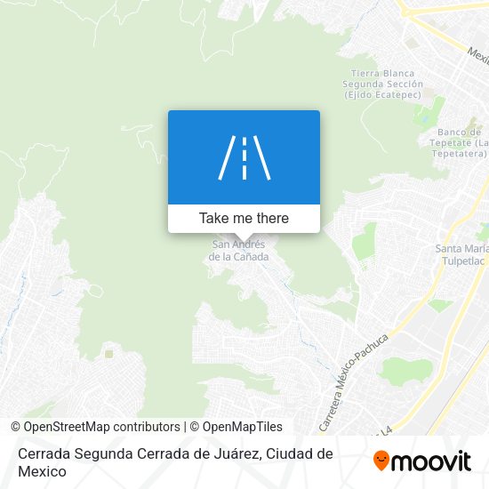 Cerrada Segunda Cerrada de Juárez map