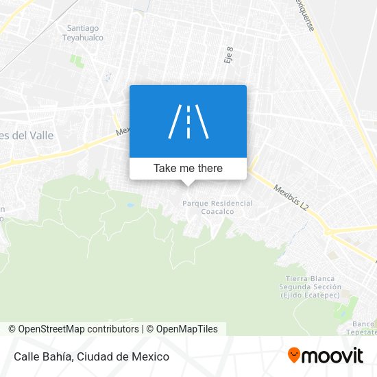 Calle Bahía map