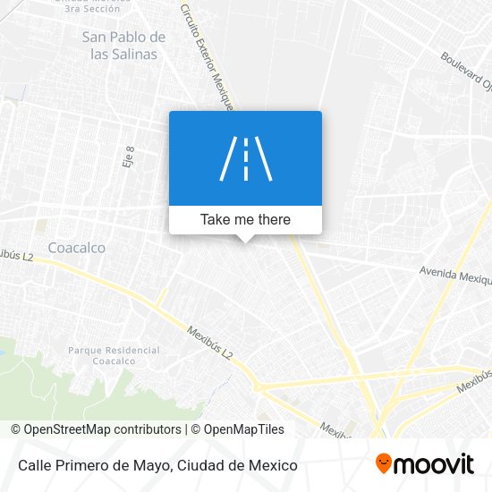 Calle Primero de Mayo map