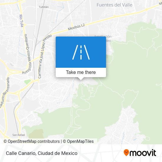 Calle Canario map
