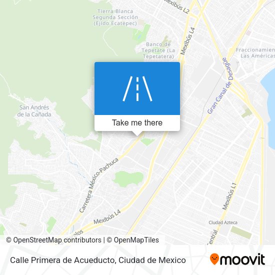 Calle Primera de Acueducto map