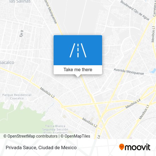 Privada Sauce map