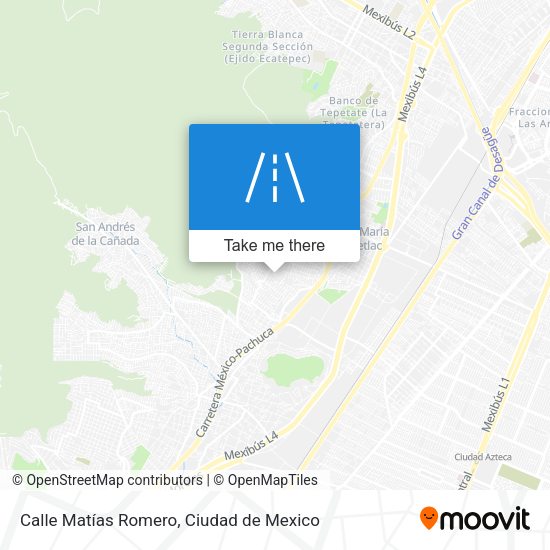Calle Matías Romero map