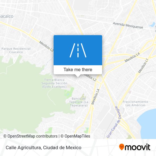 Calle Agricultura map