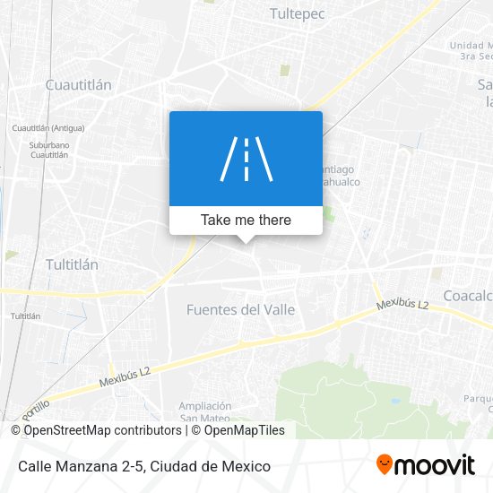 Calle Manzana 2-5 map
