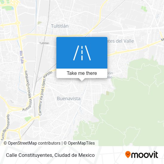 Calle Constituyentes map